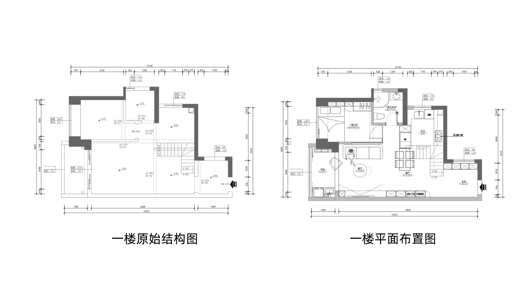 一楼平面布置图